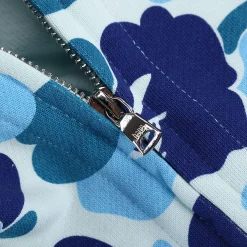 BAPE Camo Shark Full Zip Hoodie Blue