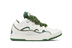 Lanvin Curb 'White Khaki' Sneakers Latest Version