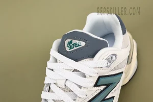 the tongue of New Balance U9060ESD Sea Salt Replica