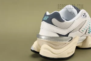 the right heel New Balance U9060ESD Sea Salt Replica