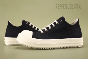 Rick Owens DRKSHDW Cotton Nylon Low 'Black Milk' Reps killer